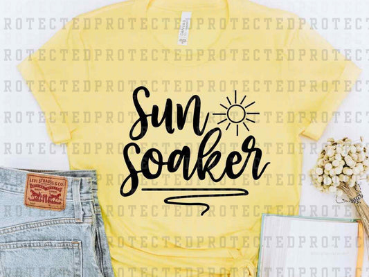 SUN SOAKER *SINGLE COLOR* - DTF TRANSFER