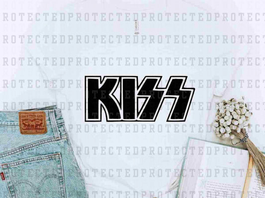 KISS *SINGLE COLOR* - DTF TRANSFER