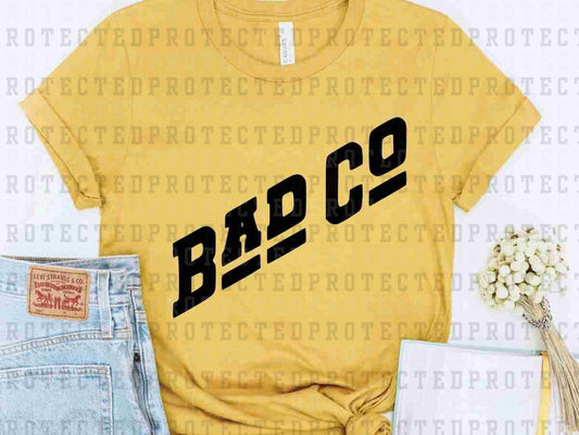 BAD CO BAND *SINGLE COLOR* - DTF TRANSFER