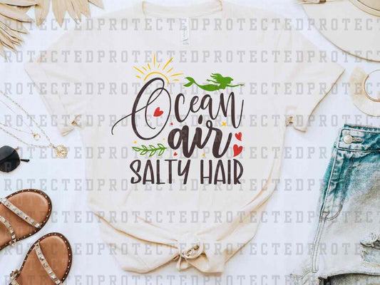 OCEAN AIR SALTY HAIR - DTF TRANSFER