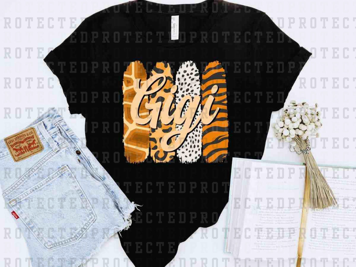 GIGI ANIMAL PRINT - DTF TRANSFER