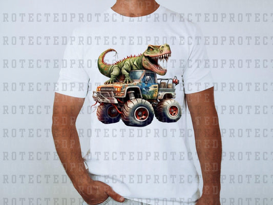 T-REX MONSTER TRUCK - DTF TRANSFER