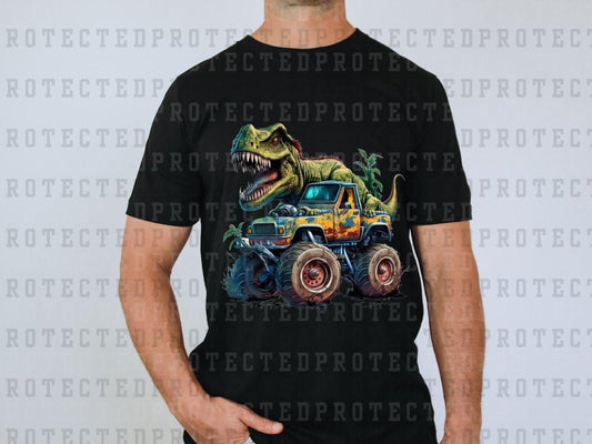 T-REX MONSTER TRUCK - DTF TRANSFER