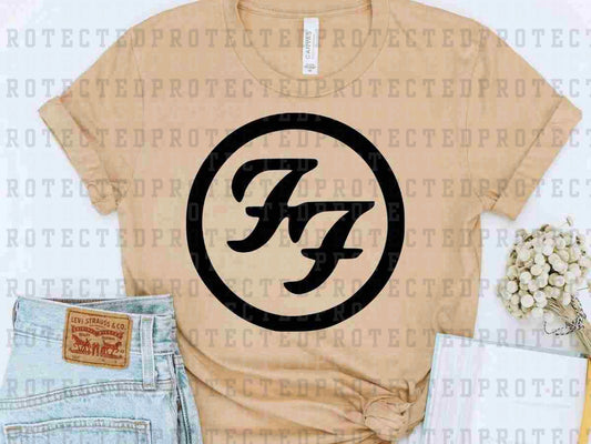 FOO FIGHTERS *SINGLE COLOR* - DTF TRANSFER