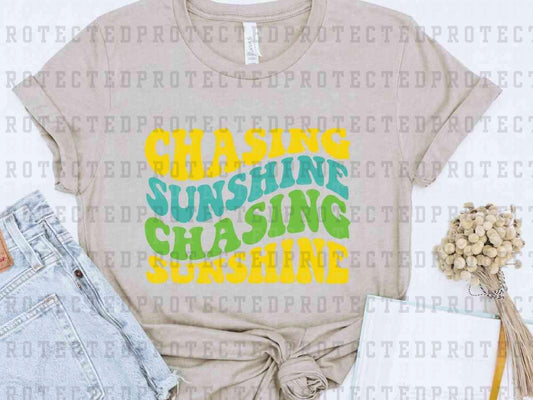 CHASING SUNSHINE x2 - DTF TRANSFER