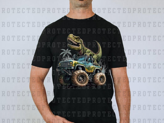 T-REX MONSTER TRUCK - DTF TRANSFER