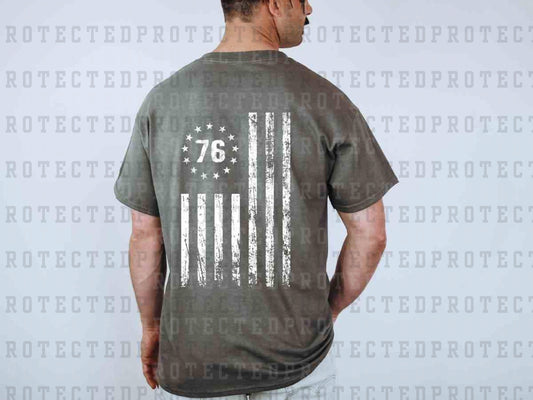 76 FLAG *SINGLE COLOR* - DTF TRANSFER