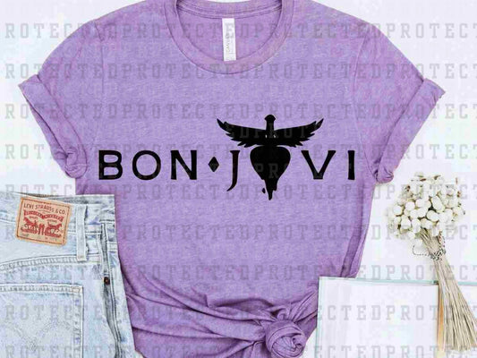 BON JOVI *SINGLE COLOR* - DTF TRANSFER