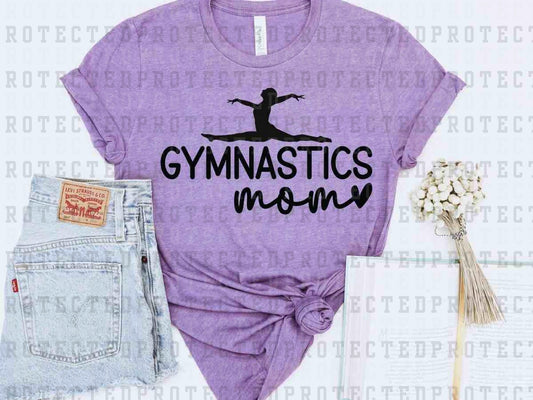 GYMNASTICS MOM *SINGLE COLOR* - DTF TRANSFER