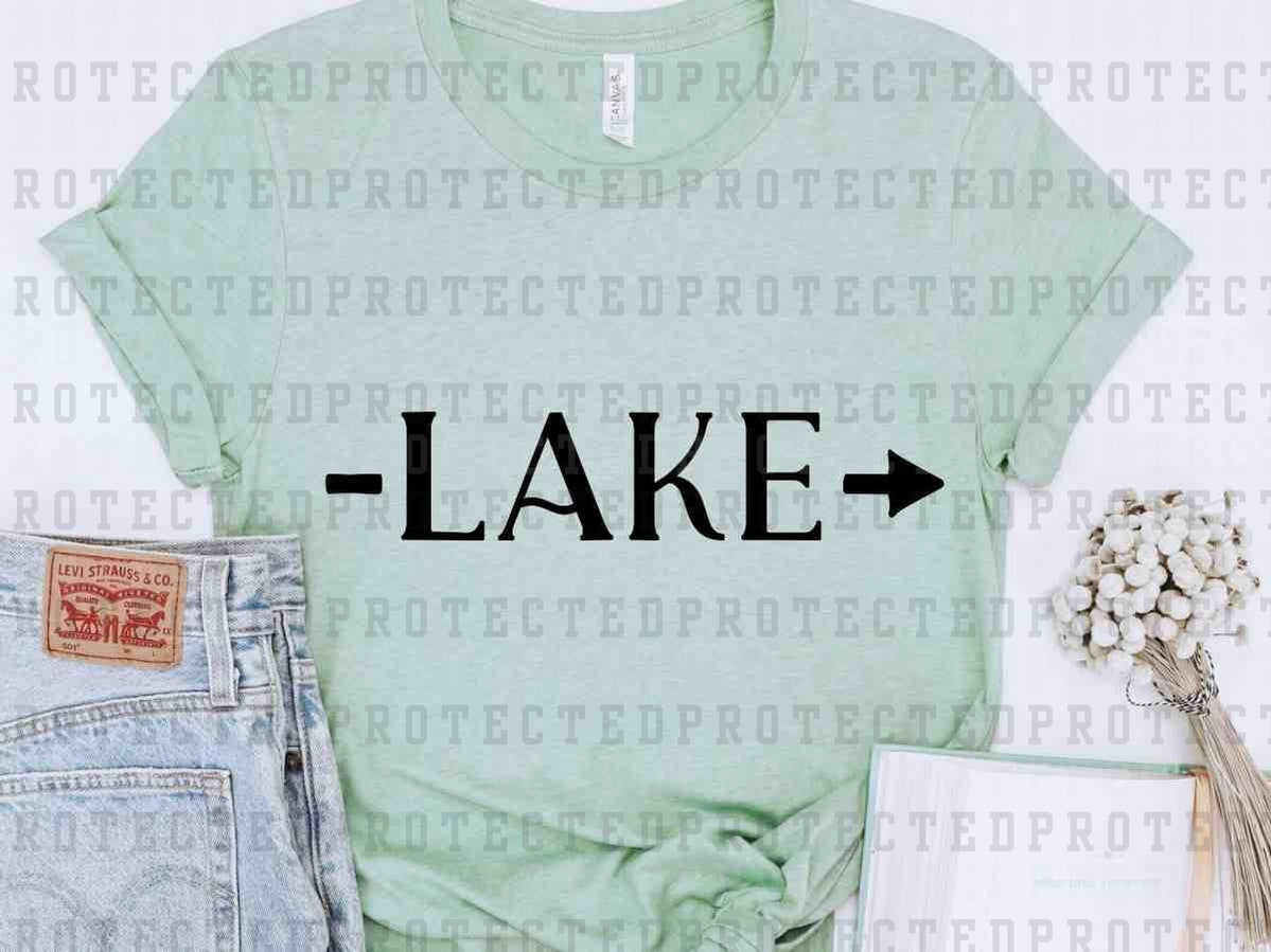 LAKE *SINGLE COLOR* - DTF TRANSFER