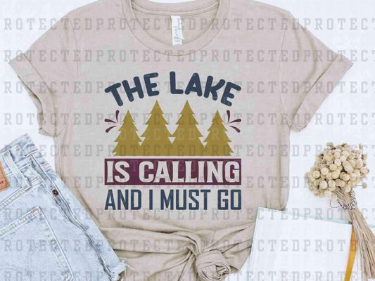 THE LAKE IS CALLING TREES- DTF TRANSFER