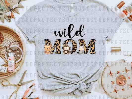 WILD MOM LEO  - DTF TRANSFER