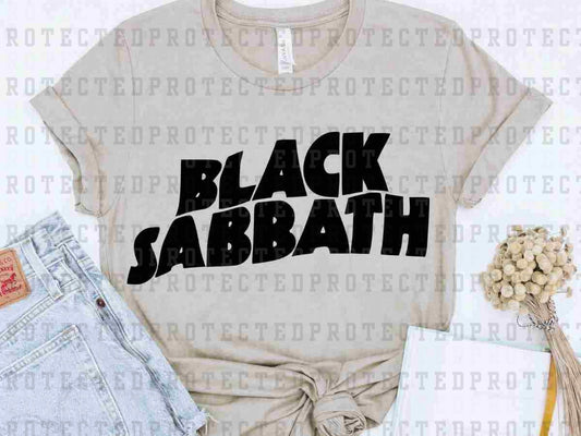 BLACK SABBATH *SINGLE COLOR* - DTF TRANSFER