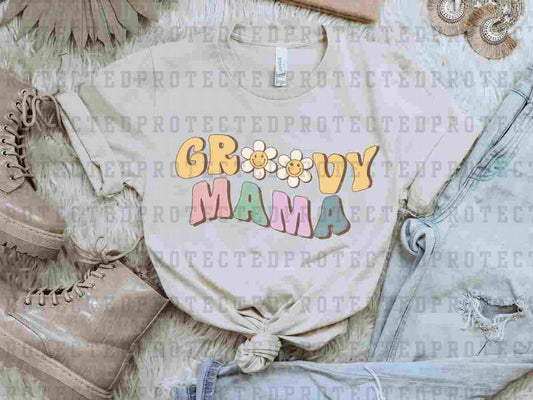 GROOVY MAMA  - DTF TRANSFER