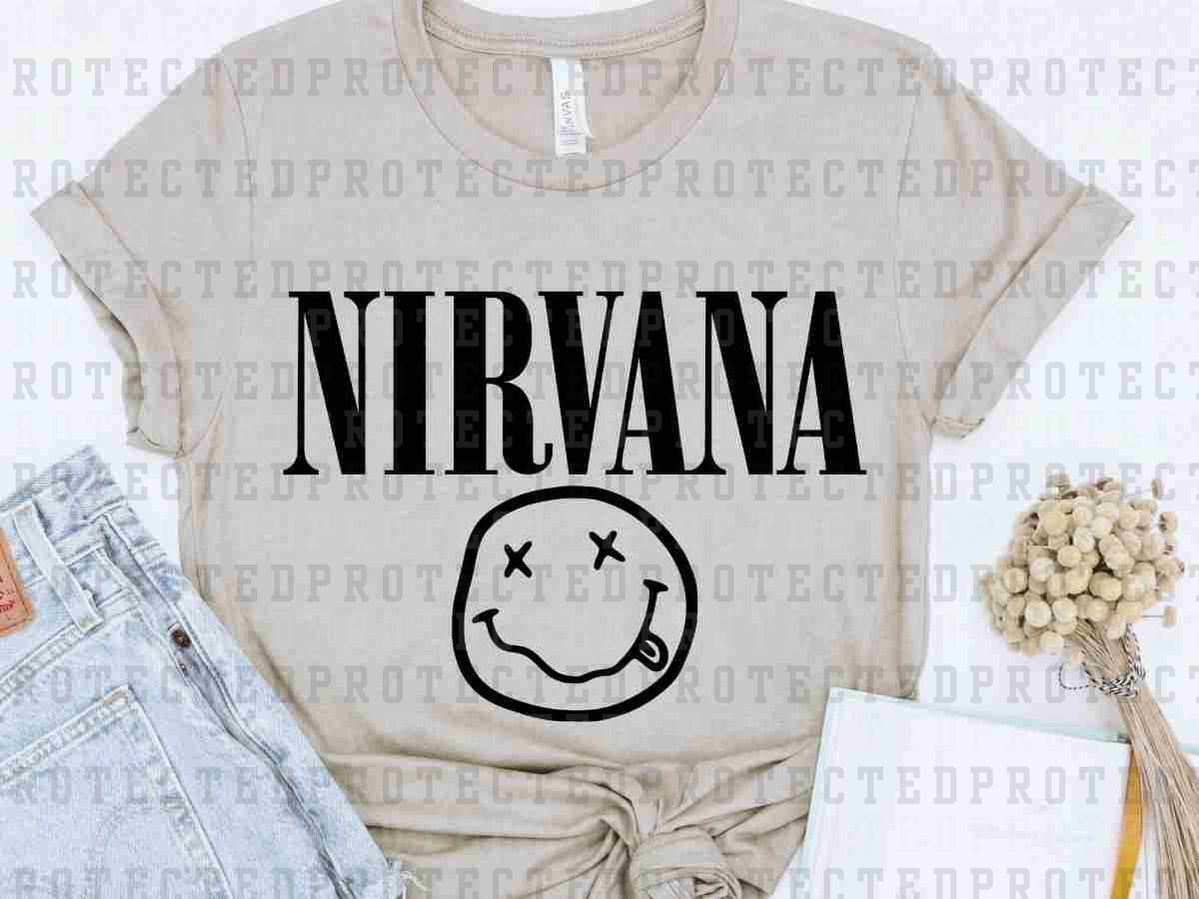 NIRVANA *SINGLE COLOR* - DTF TRANSFER