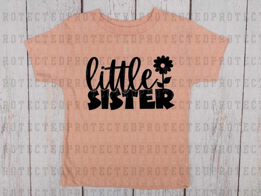 LITTLE SISTER *SINGLE COLOR* - DTF TRANSFER