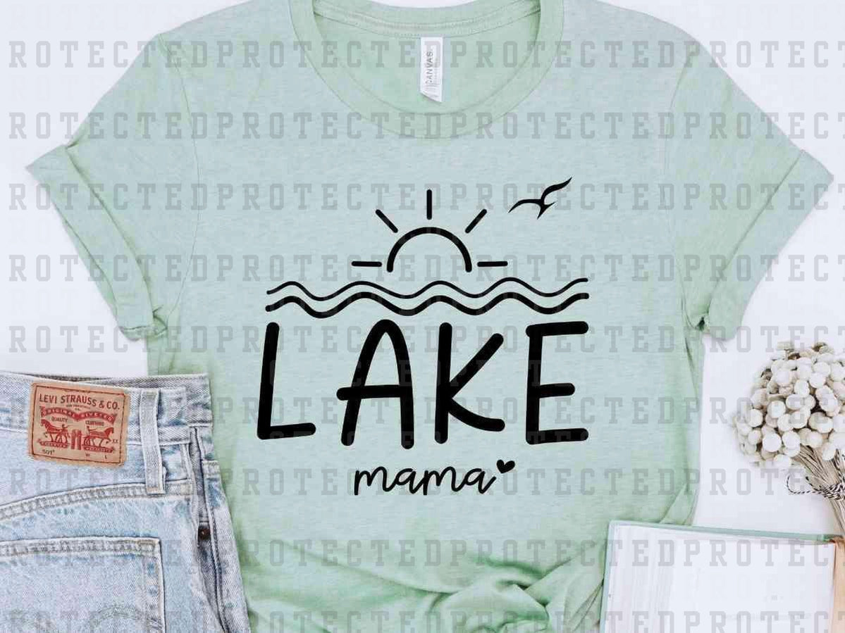 LAKE MAMA SUN *SINGLE COLOR* - DTF TRANSFER