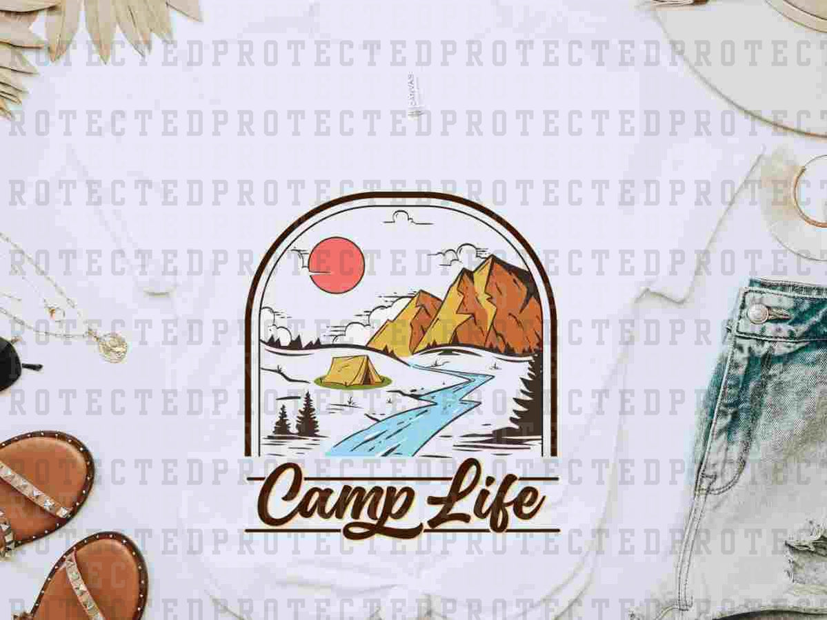 CAMP LIFE - DTF TRANSFER