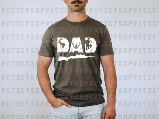 DAD HUNTING *SINGLE COLOR* - DTF TRANSFER