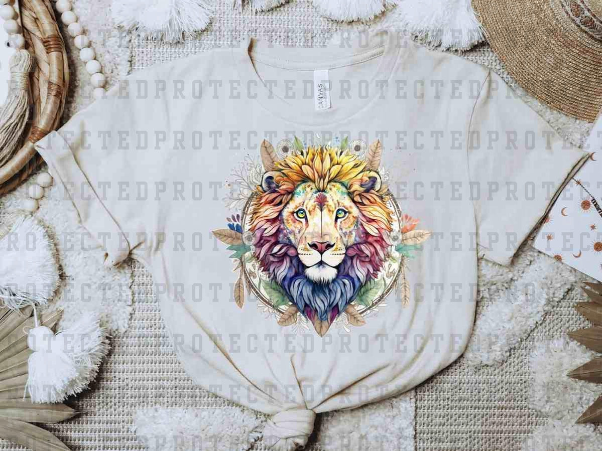 WATERCOLOR LION - DTF TRANSFER