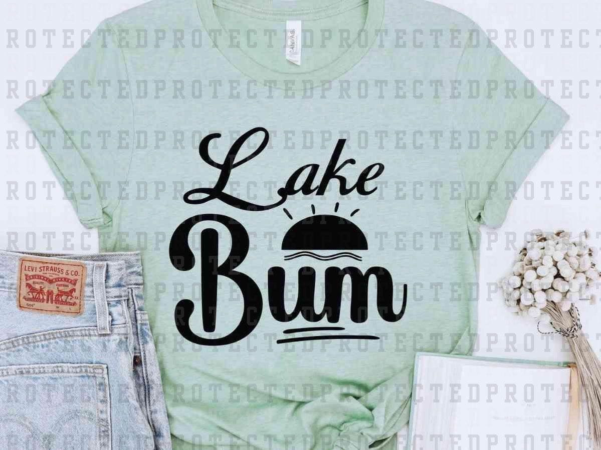 LAKE BUM *SINGLE COLOR* - DTF TRANSFER