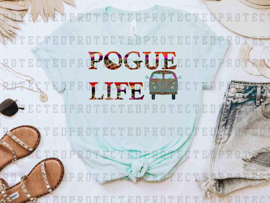 POUGE LIFE VAN RED LEO - DTF TRANSFER