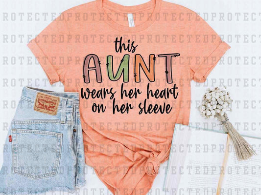 THIS AUNT WEARS HER HEART - DTF TRANSFER