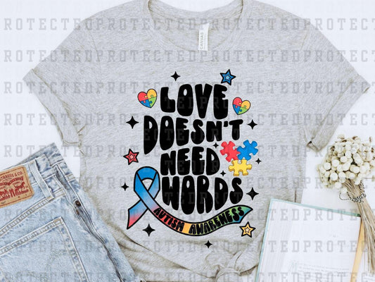 LOVE DOESN'T NEED WORDS AUTISM- DTF TRANSFER