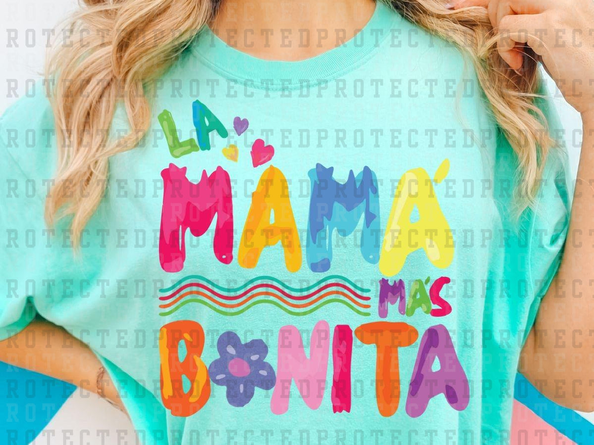 LA MAMA MAS BONITA - DTF TRANSFERS