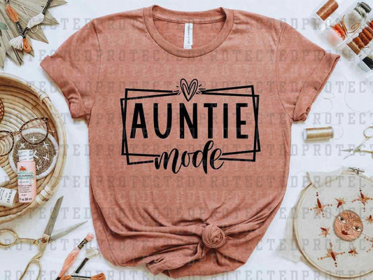 AUNTIE MODE *SINGLE COLOR* - DTF TRANSFER