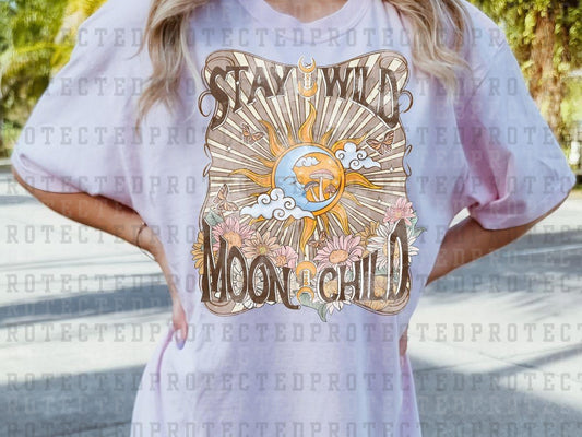 STAY WILD MOON CHILD - DTF TRANSFER