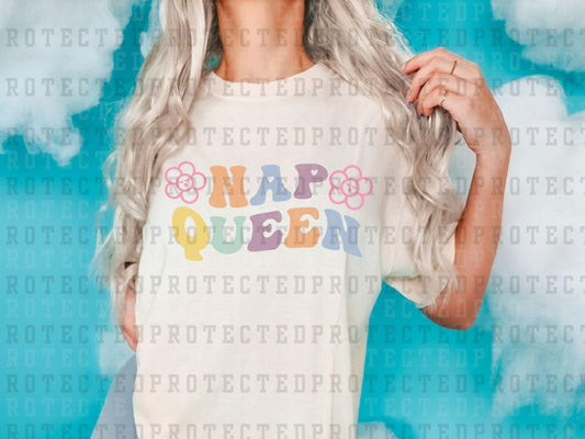 NAP QUEEN - PASTEL - DTF TRANSFERS