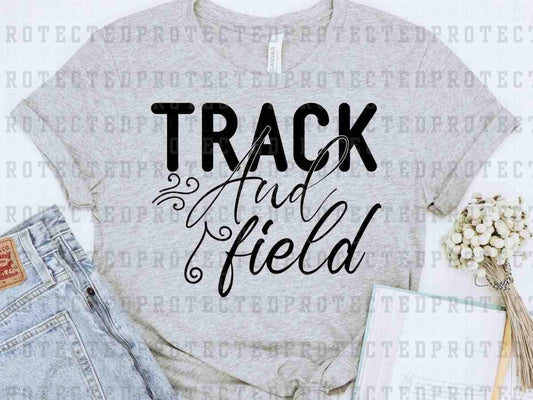 TRACK & FIELD *SINGLE COLOR* - DTF TRANSFER