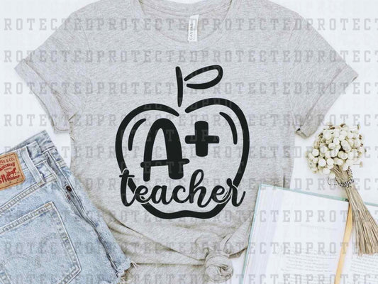 A+ TEACHER *SINGLE COLOR* - DTF TRANSFER