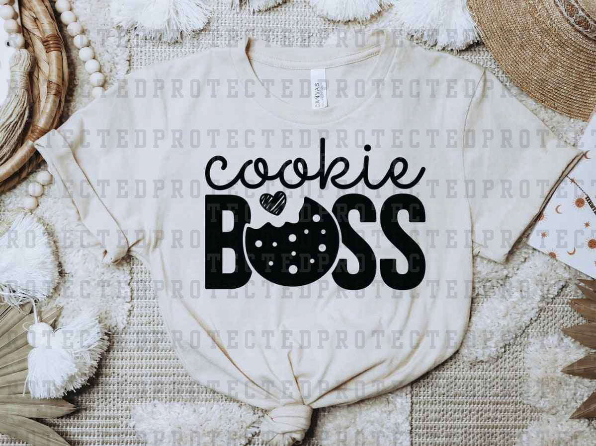 COOKIE BOSS *SINGLE COLOR* - DTF TRANSFER