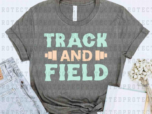 TRACK AND FIELD COLOR - DTF TRANSFER