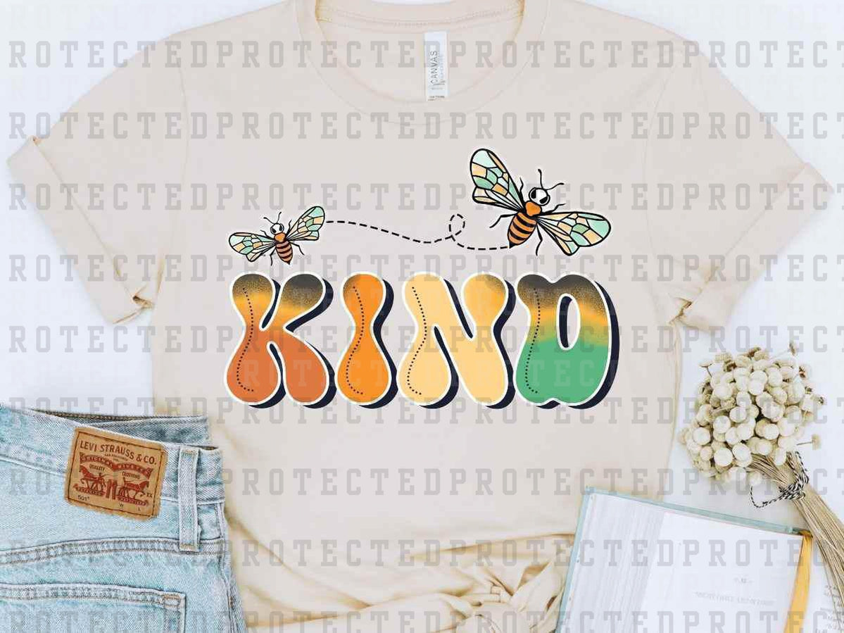 KIND HONEY BEES - DTF TRANSFER