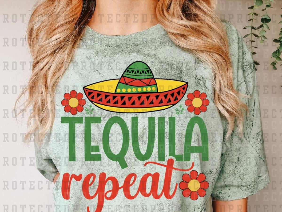 TEQUILA REPEAT - DTF TRANSFER