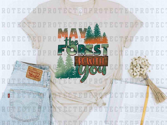 MAY THE FOREST BE WITH YOU - DTF TRANSFER