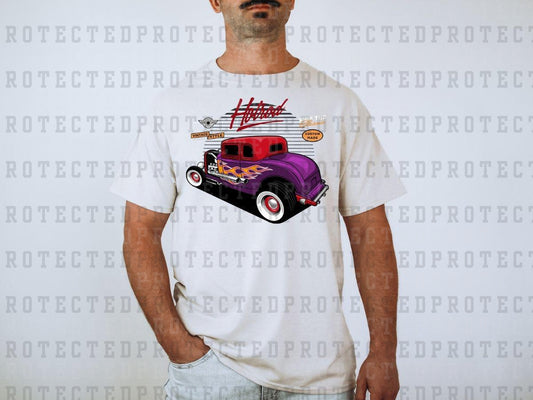 HOTROD PURPLE/RED - DTF TRANSFER