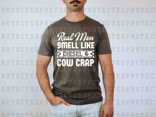 DIESEL & COW CRAP *SINGLE COLOR* - DTF TRANSFER