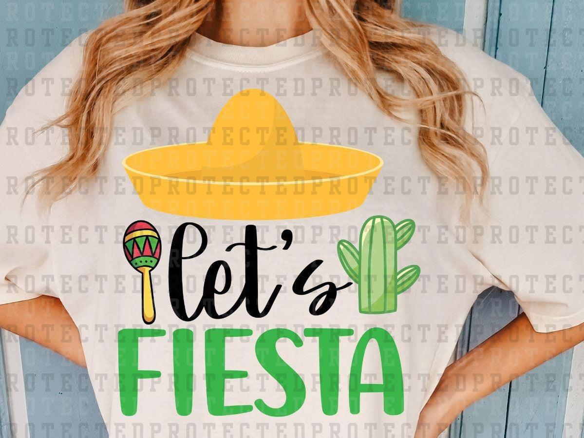 LET'S FIESTA - DTF TRANSFER