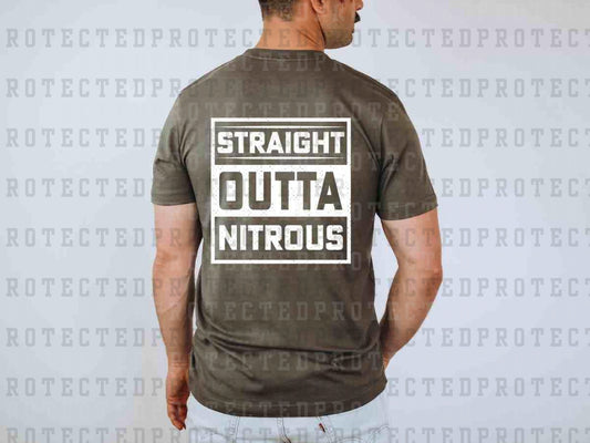 STRAIGHT OUTTA NITROUS *SINGLE COLOR* - DTF TRANSFER