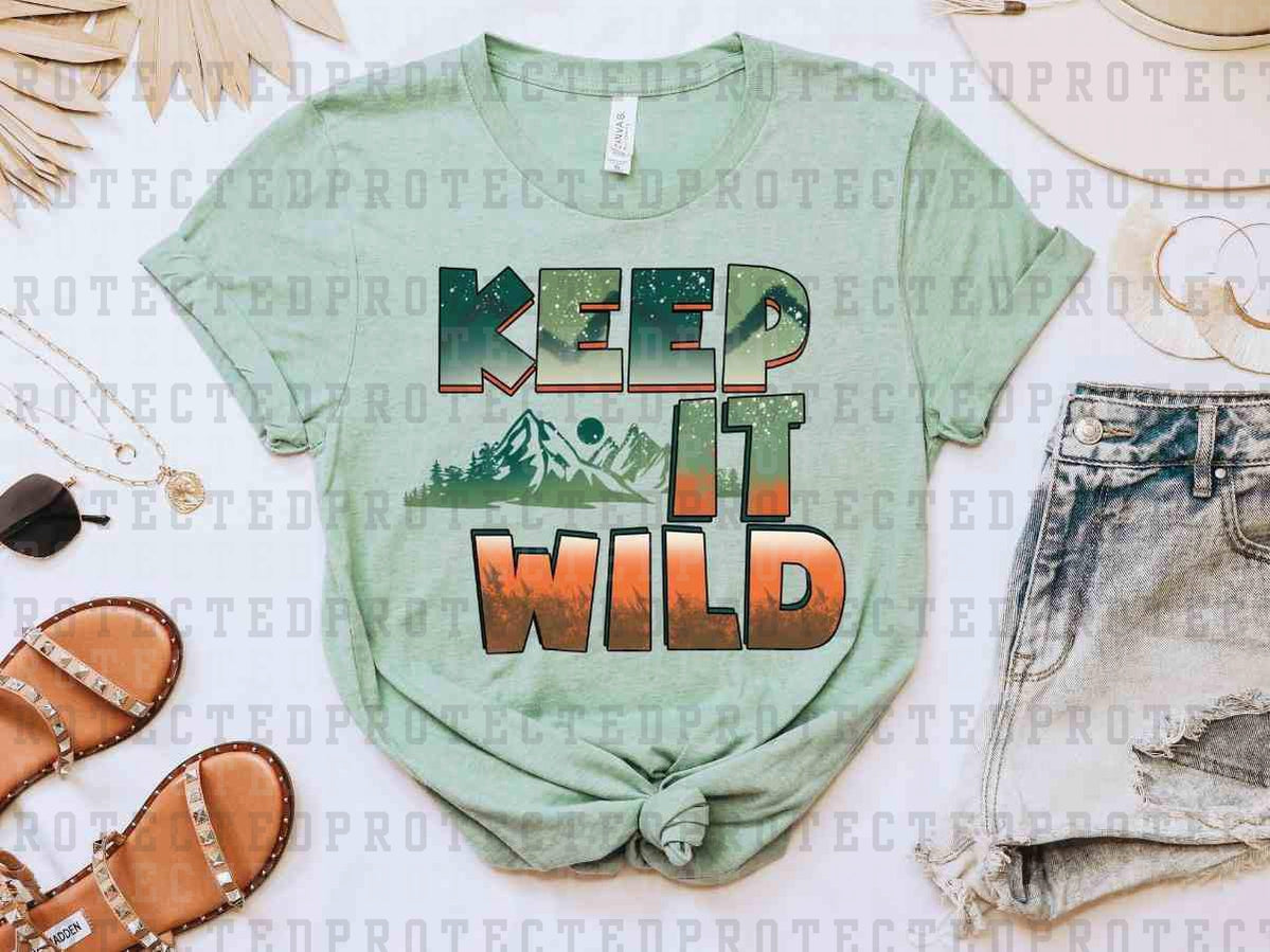 KEEP IT WILD - DTF TRANSFER