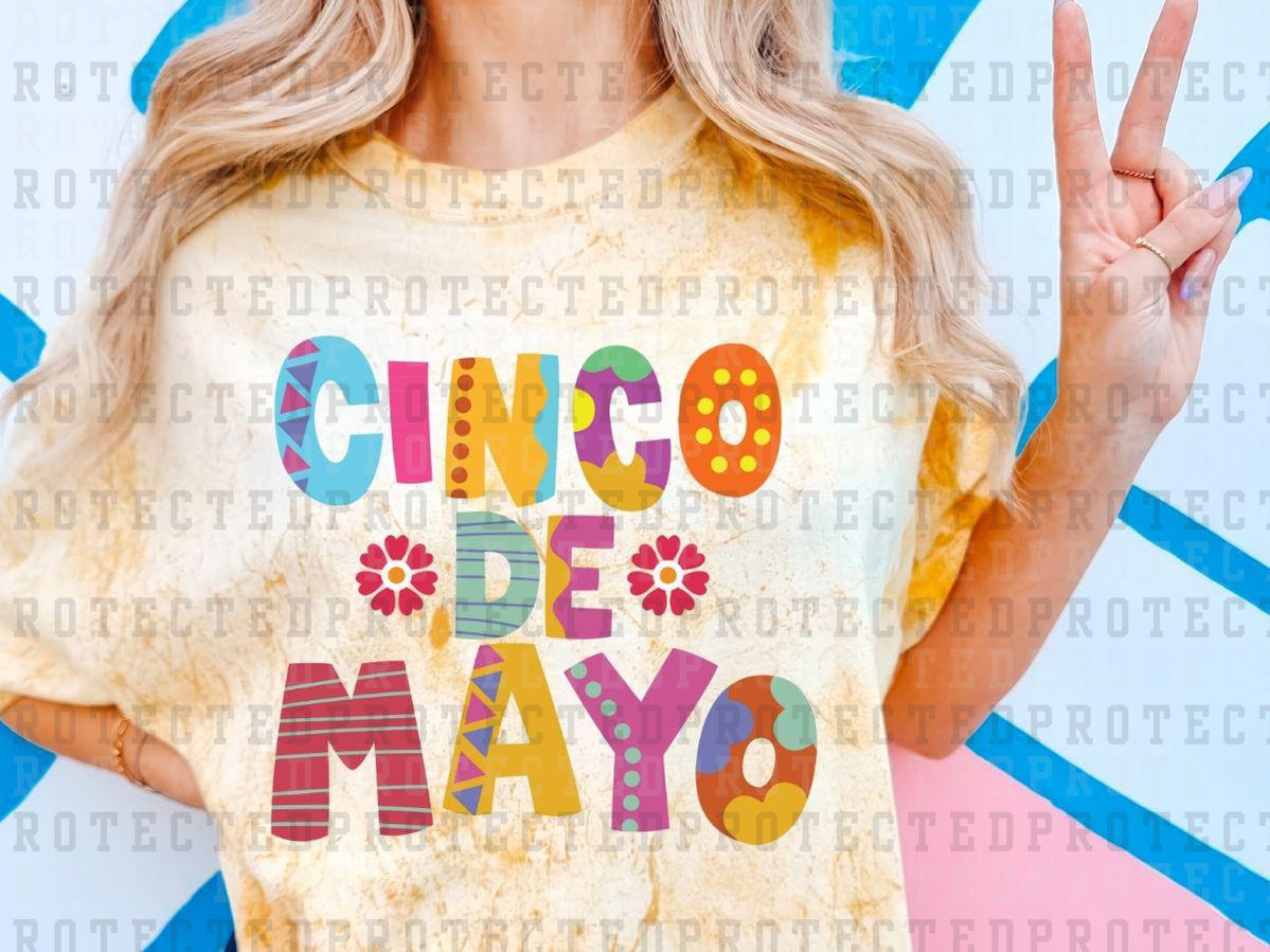 CINCO DE MAYO - DTF TRANSFER