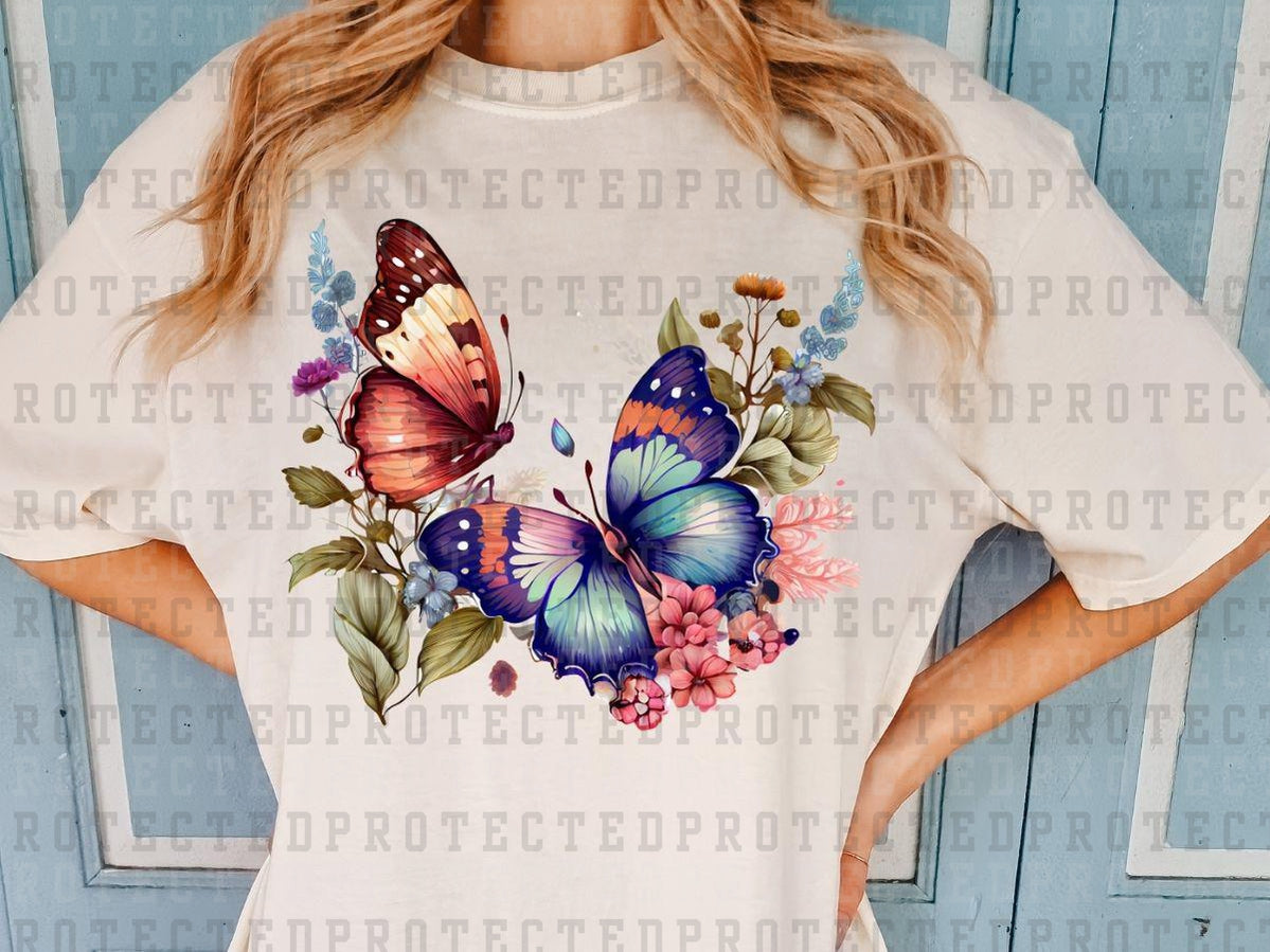 WATERCOLOR BUTTERFLIES - DTF TRANSFER – KAI RAE TRANSFERS