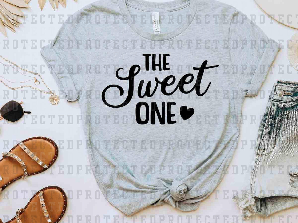 THE SWEET ONE *SINGLE COLOR* - DTF TRANSFER