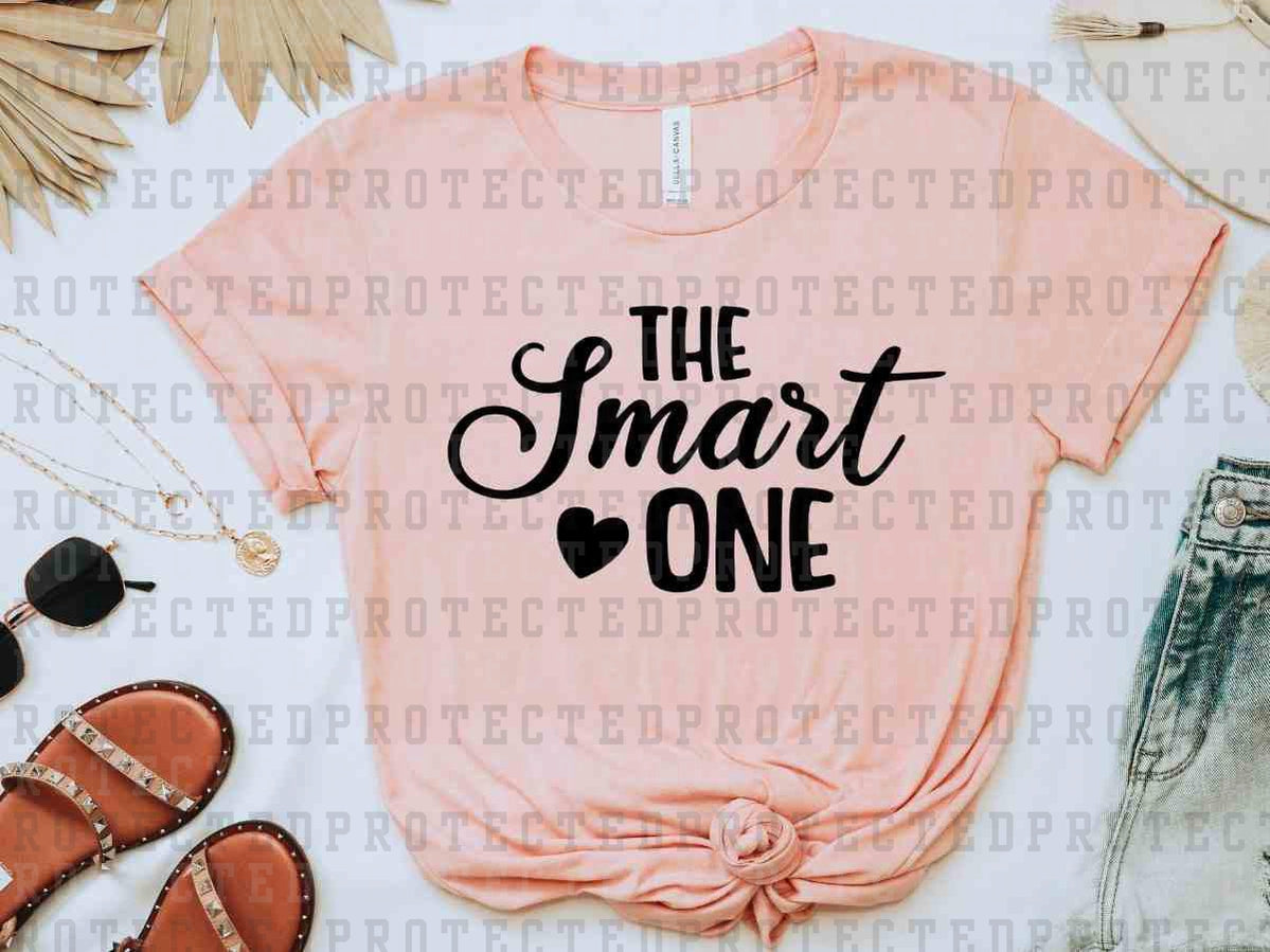 THE SMART ONE *SINGLE COLOR* - DTF TRANSFER