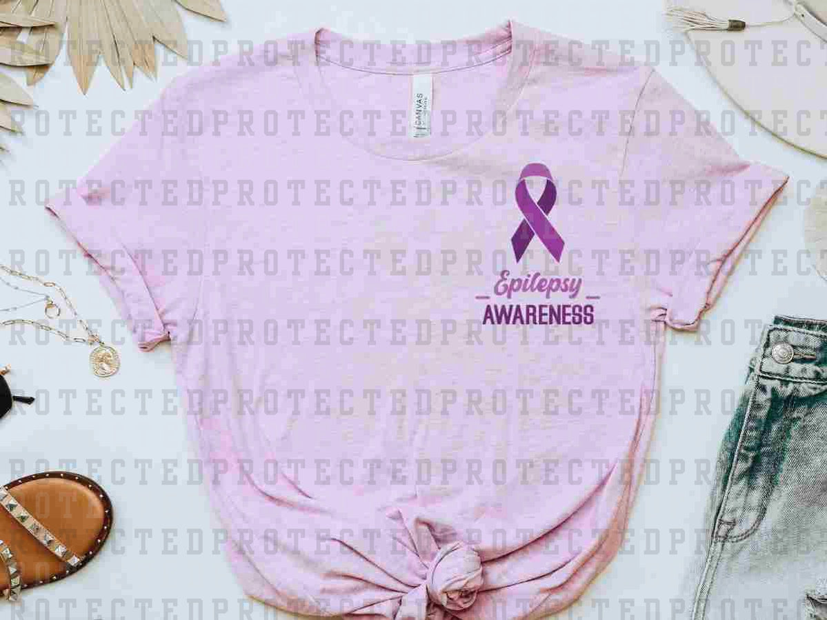 EPILEPSY AWARENESS RIBBON - DTF TRANSFER