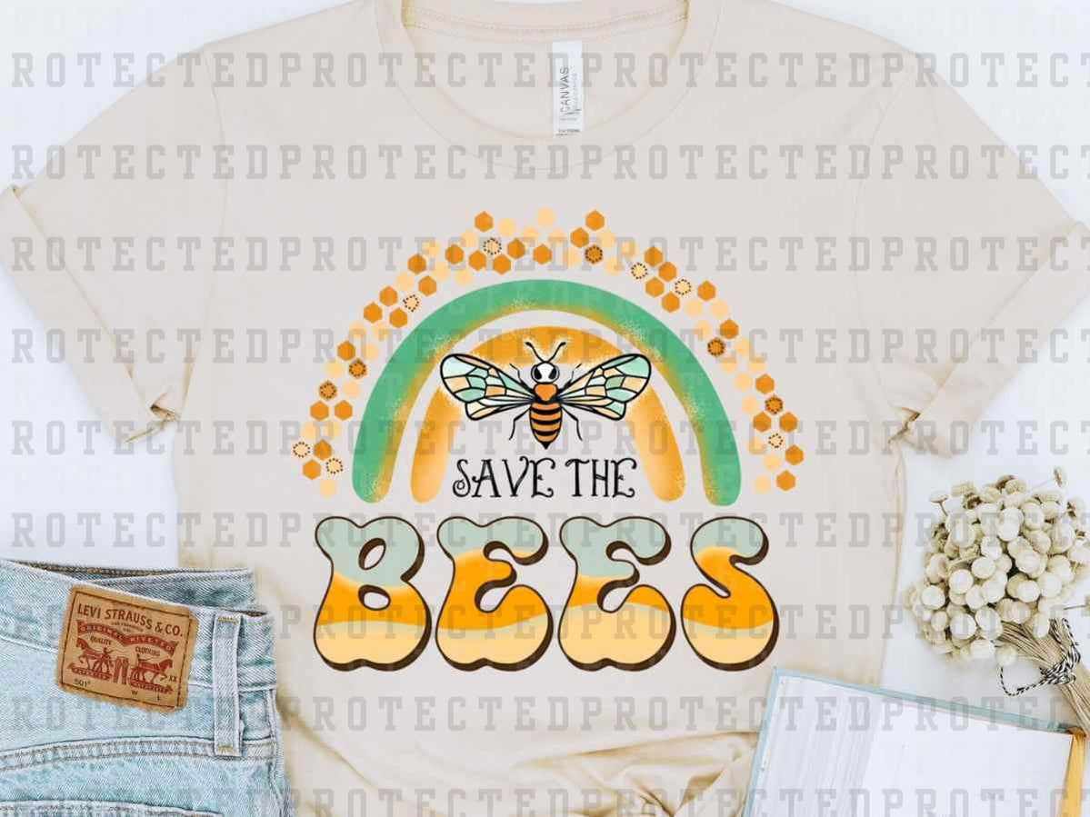 SAVE THE BEES - DTF TRANSFER